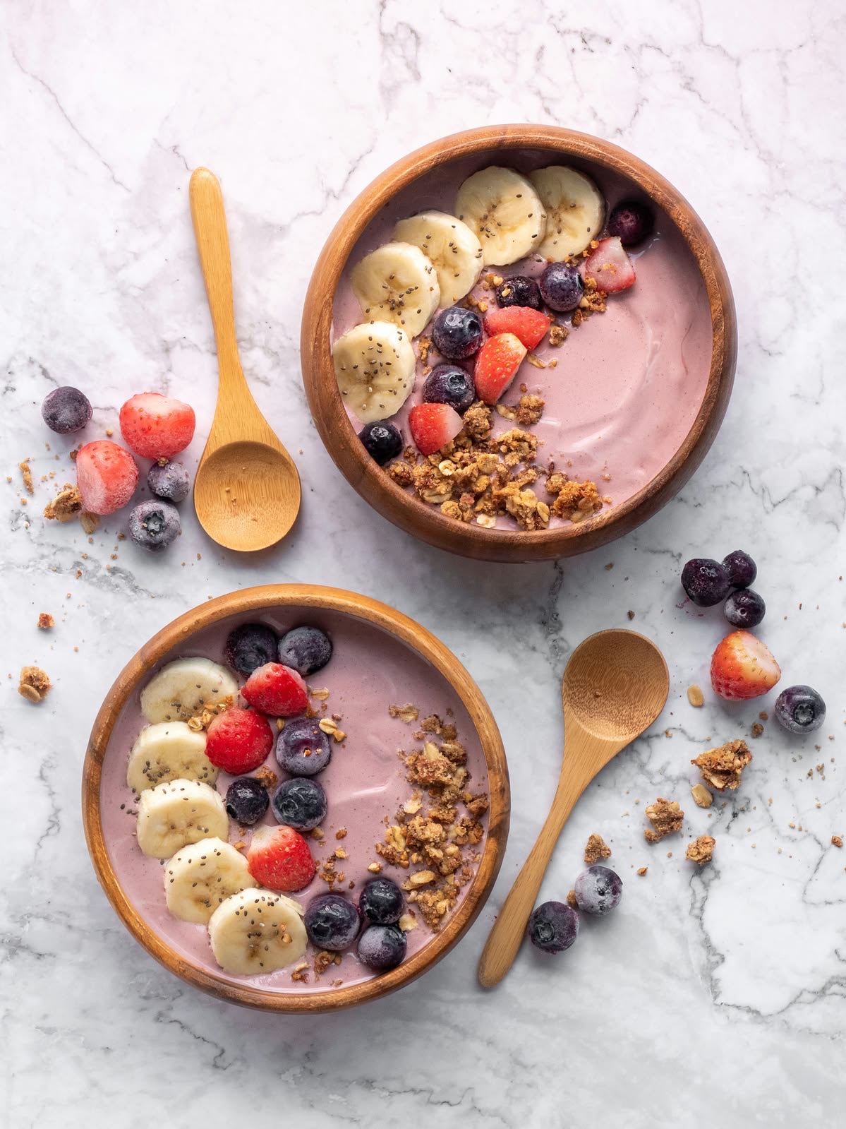 Mixed Berry Smoothie Bowl