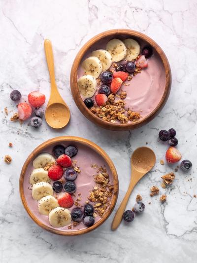 Mixed Berry Smoothie Bowl